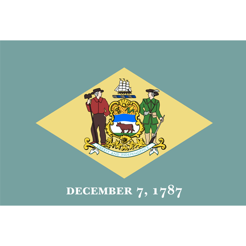 Connecticut Flag - Amusement Parks USA