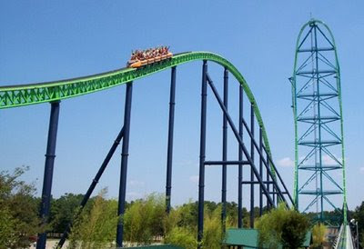 Fastest roller coasters in the world - Kingda Ka - Amusementparks USA.com