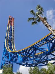 Fastest roller coasters in the world - Superman Escape from Krypton - Amusementparks USA.com