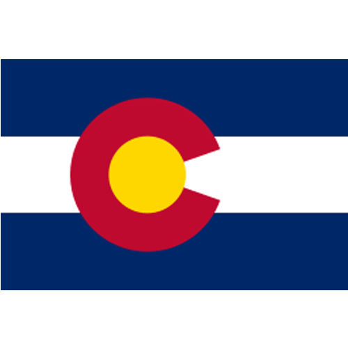 Flag Colorado - Amusement Parks USA