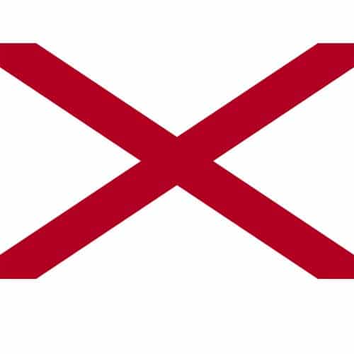 Flag of Alabama – Amusement Parks USA