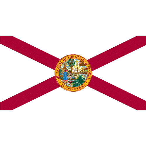 Connecticut Flag - Amusement Parks USA