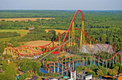 Highest roller coasters in the world - Intimidator 305 - Amusement Parks USA.com