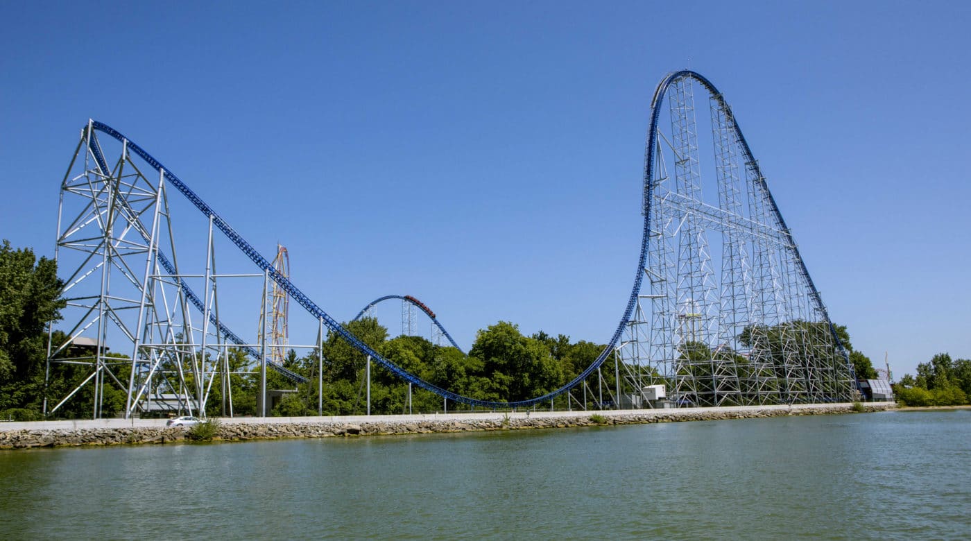 Highest roller coasters in the world - Millennium Force - Amusement Parks USA.com