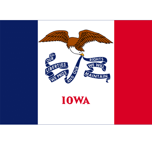 Connecticut Flag - Amusement Parks USA