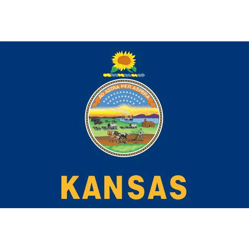 Connecticut Flag - Amusement Parks USA