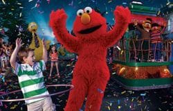 Neighborhood Street Party Night Parade