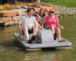 Paddle Boats on Lake Como