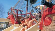 Pirate Ship Slides